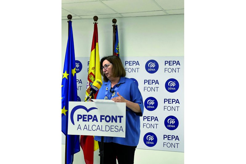 Pepa Font propone un debate pblico con Vicent Grimalt para poner en comn los proyectos electorales