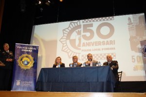 El delegat del govern inaugura la jornada tècnica que commemora el 50 aniversari de la Policia Local d’Ondara