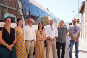 La Generalitat pone en servicio el tramo Teulada-Gata de Gorgos del trenet como paso previo a la llegada a Dénia