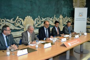 Els rectors de les cinc universitats valencianes es reuneixen a la Seu de la Marina