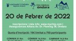 La Concejala de Deportes y el Club Atletismo Ondara organizan la carrera de montaa Gegant de Pedra 2022 para el 20 de febrero