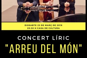 Ondara organitza el concert líric Arreu del Mon pel proper dissabte