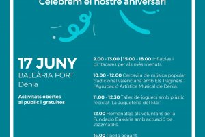 Baleària celebra el 25 cumpleaños con los vecinos de la comarca