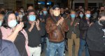 Cientos de personas se concentran contra las penas solicitadas por la Fiscalía para los antifascistas del altercado con los ultras en Pego