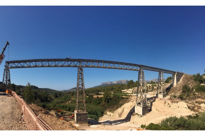 La construccin de un segundo Pont del Quisi retrasar las obras del TRAM Dnia-Calp