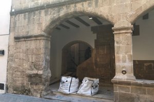 Restes arqueològiques en les obres de la Sala del Consell de Benissa