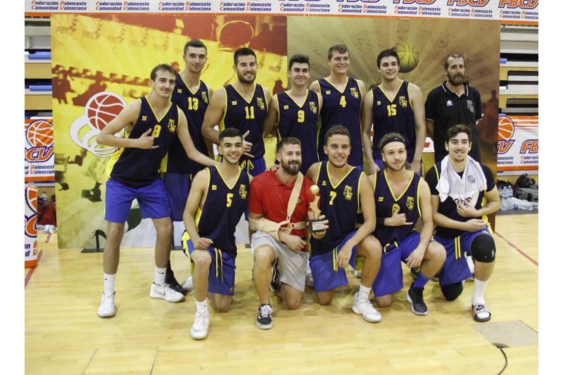 Baloncesto: Los chicos del Dnia se proclaman campeones de la Lliga Valenciana en la categora Snior Especial