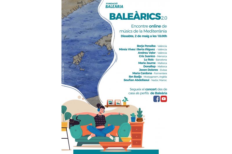 Balerics 2.0: festival de msica on-line amb la Fundaci Baleria