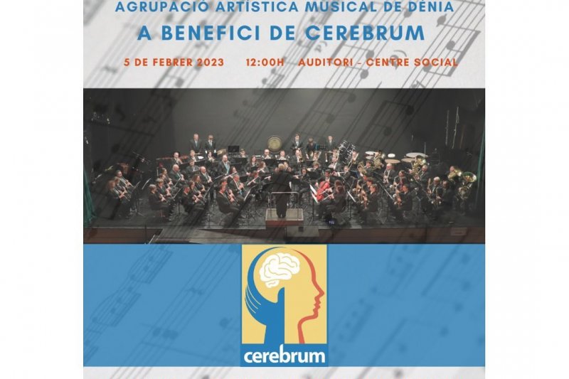 La Junta Local Fallera organiza un concierto benéfico en favor de la asociación Cerebrum