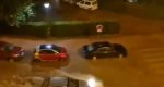 La intensa lluvia inunda calles de Dénia 