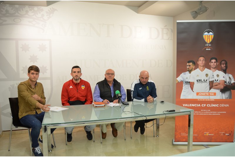 Ftbol: La EMF Dnia y el Valencia realizaran el segundo clnic a finales de abril