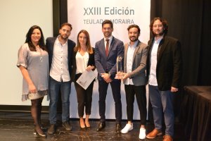 Beatriz Snchez rep el premi JOVEMPA Jove Empresari a l'Auditori Teulada Moraira