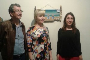 Oksana Bastis inaugura Luces del mediterráneo a la Casa de Cultura d’Ondara