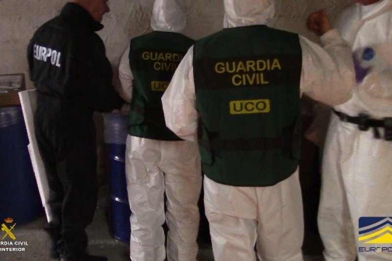 La Guardia Civil desmantela en Llber el mayor laboratorio de drogas sintticas de Espaa