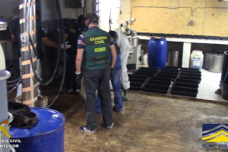 La Guardia Civil desmantela en Llber el mayor laboratorio de drogas sintticas de Espaa