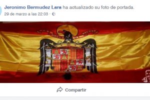 L'alcalde de Tormos rep crtiques per utilitzar la bandera franquista com a imatge de portada del seu Facebook