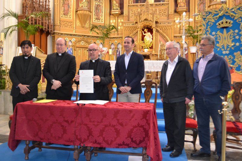 El Papa Francisco regala el título de Basílica Menor a la iglesia de la Puríssima Xiqueta de Benissa