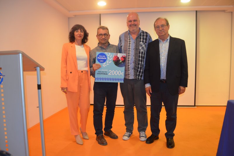 El Club de Tenis, Esperana Coronada, Cerebrum y Estacin Cientfica Montg reciben los premios 100x100