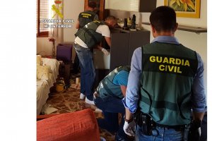 La Guardia Civil desarticula en Els Poblets un grupo criminal familiar dedicado al tráfico de drogas