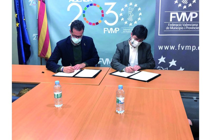 La FVMP firma un convenio de colaboracin con la Asociacin de la Prensa Comarcal Valenciana