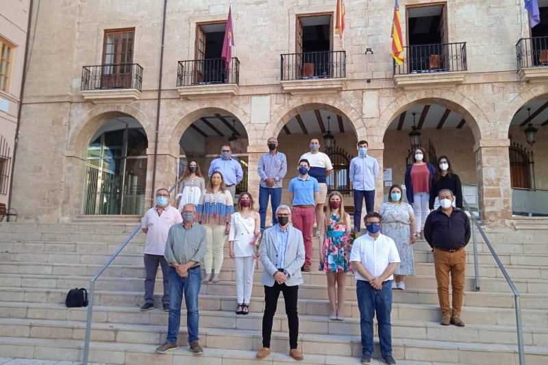 Jaume Bertomeu toma posesin como nuevo presidente de la Junta Local Fallera de Dnia