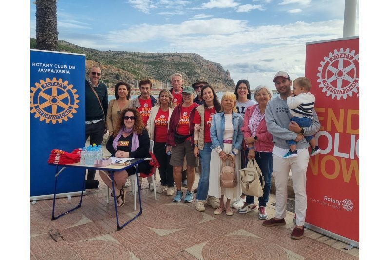 El Rotary Club Jávea y Sanidad inauguran una exposición sobre la polio 