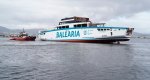 Cap de Barbaria, el nuevo ferry eléctrico que Baleària incorporará el próximo verano a la línea Ibiza-Formentera