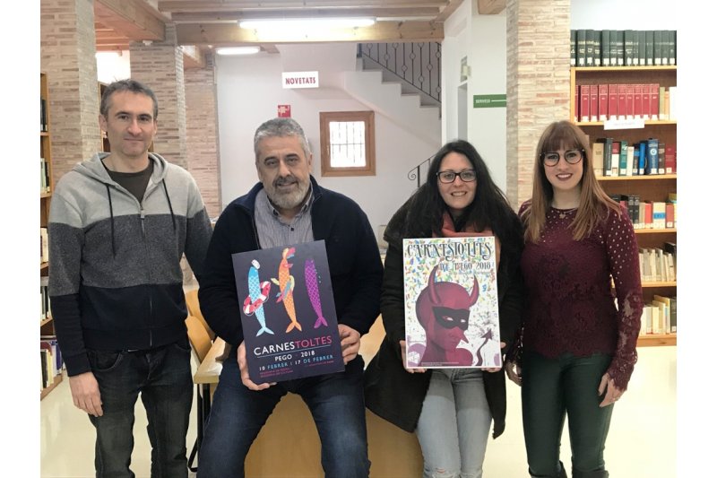 Helga Prez illustrar el cartell de Carnestoltes 2018