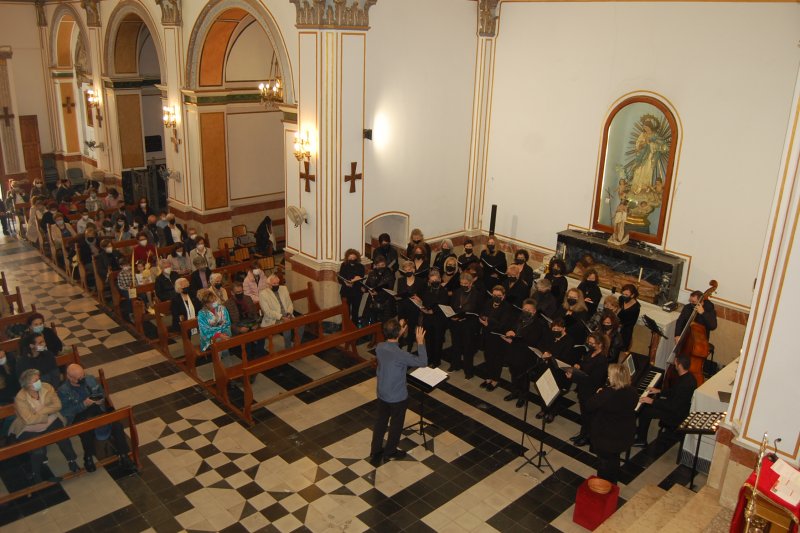 El coro de mujeres Atelier Vocal estrena Mass in jazz dentro del Cicle de Msica Sacra en la Rectora 2022