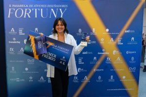 Marina Pastor, ganadora de la X Pasarela Fortuny: “Apuesto por una moda mucho más atrevida, confortable y pensando en la economía circular mediante el uso de antiguos tejidos”