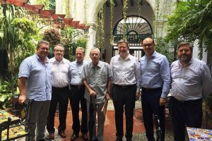 Carri visita La Habana para estrechar lazos culturales con Cuba a travs de la figura de Juan Chabs