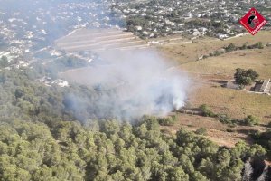 Un nuevo incendio se ha declarado en Xàbia