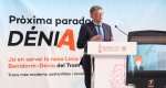 Ximo Puig anuncia que el estudio informativo del tranva entre Dnia y Gandia saldr a licitacin 