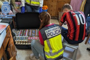 La Policía Nacional detiene a un joven de 24 años y un menor por robos en establecimientos de Dénia 