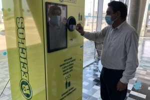 Ecoembes y Baleària impulsan el reciclaje con fines sociales en la estación marítima de Dénia