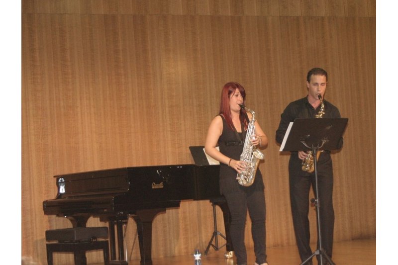 Concierto de saxofones en l'Espai La Senieta  
